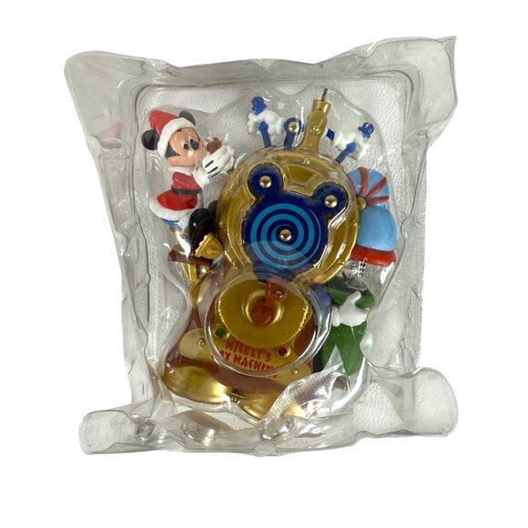 Hallmark Keepsake Ornament Mickey's Toy Machine Magic Light Sound Motion NEW - Picture 2 of 5